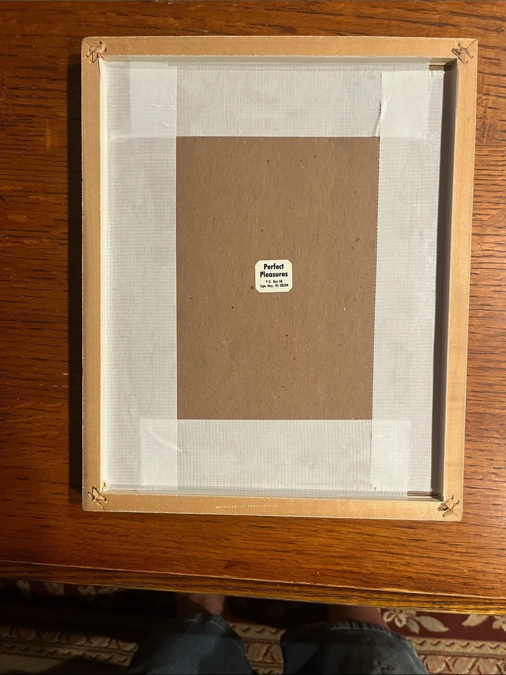 Framed Pink Name Poem with the name Anne- Wall Accent
